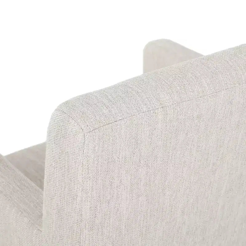 Tabourets de comptoir contemporains en bois rembourré de tissu, 26 pouces (lot de 2)