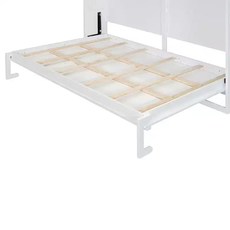 Murphy-Bett mit Wandmontage im modernen Design und USB-Ladestation