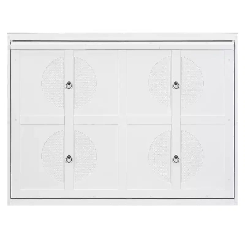 Murphy-Bett mit Wandmontage im modernen Design und USB-Ladestation