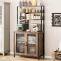 Meuble pour micro-ondes de 80CM avec verre Changhong, matériaux en fer et PB, couleur rétro, pour cuisine moderne
