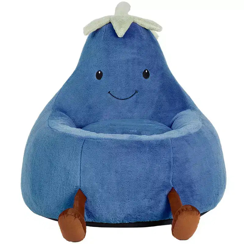 Sofá infantil tipo puf con relleno de espuma de alta densidad y forma ergonómica para leer y jugar