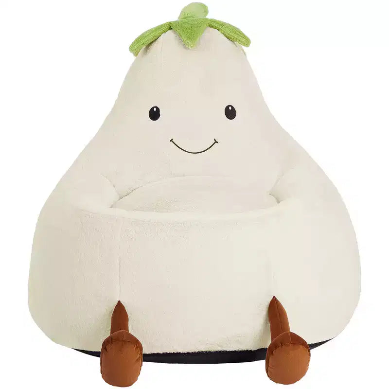 Sofá infantil tipo puf con relleno de espuma de alta densidad y forma ergonómica para leer y jugar