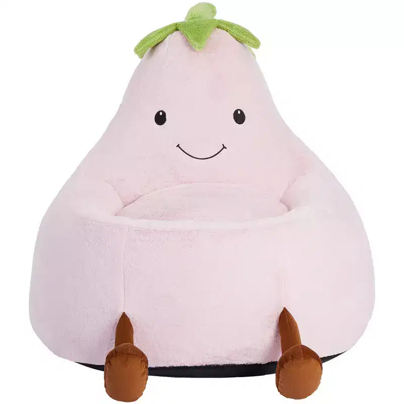 Sofá infantil tipo puf con relleno de espuma de alta densidad y forma ergonómica para leer y jugar