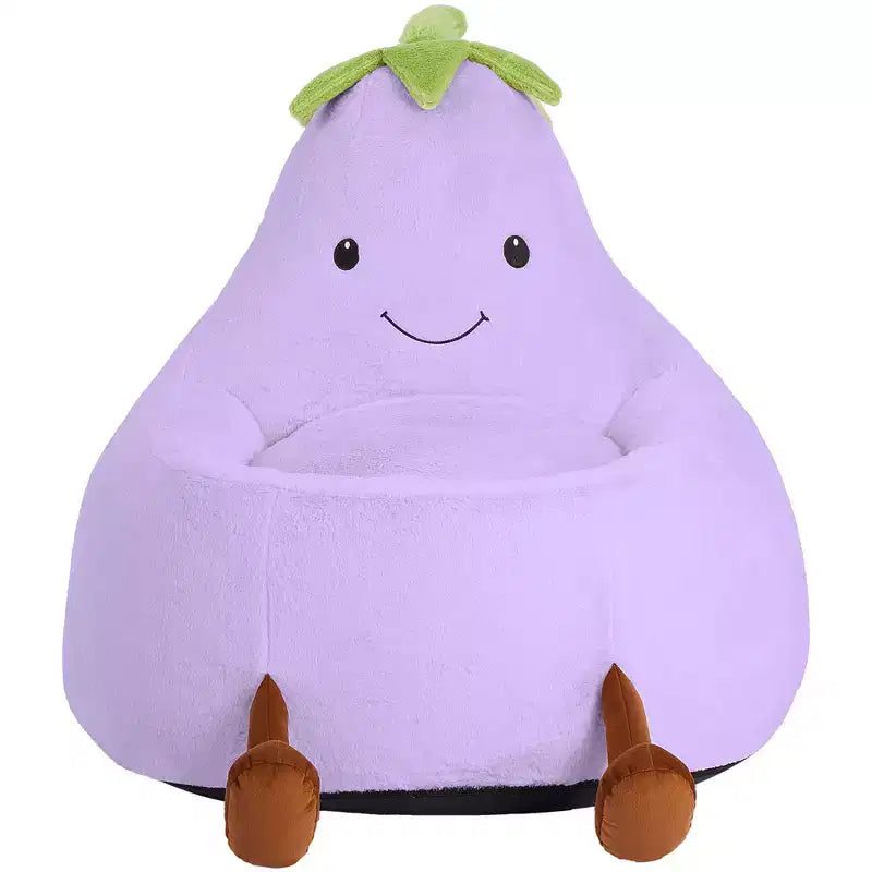 Sofá infantil tipo puf con relleno de espuma de alta densidad y forma ergonómica para leer y jugar