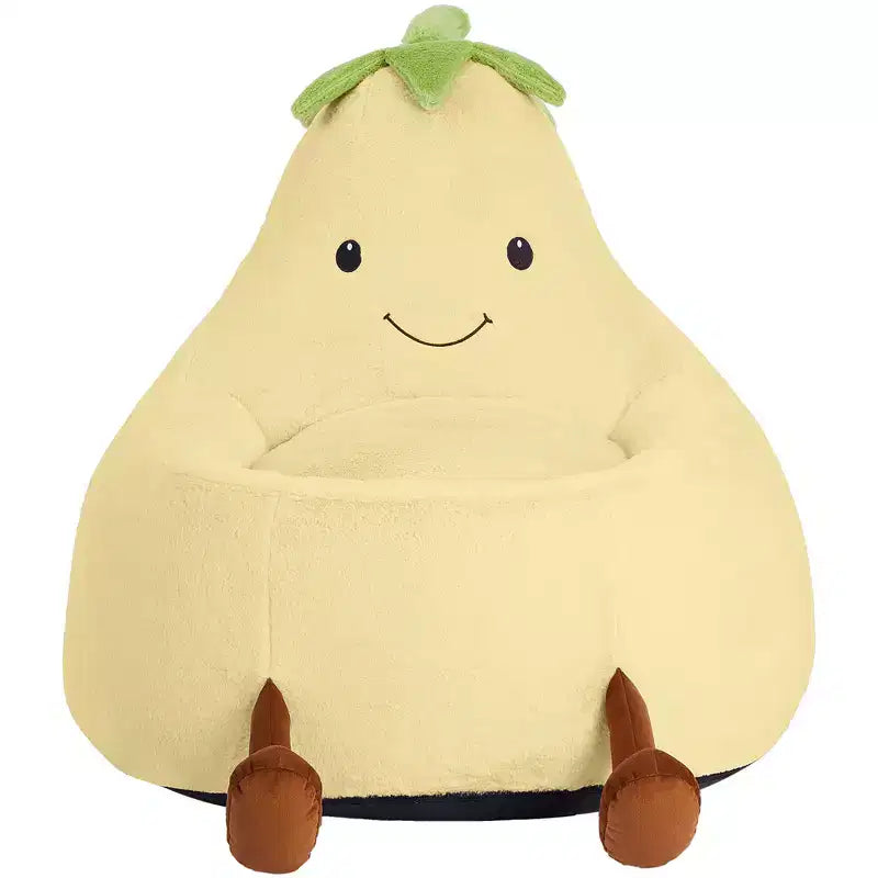 Sofá infantil tipo puf con relleno de espuma de alta densidad y forma ergonómica para leer y jugar