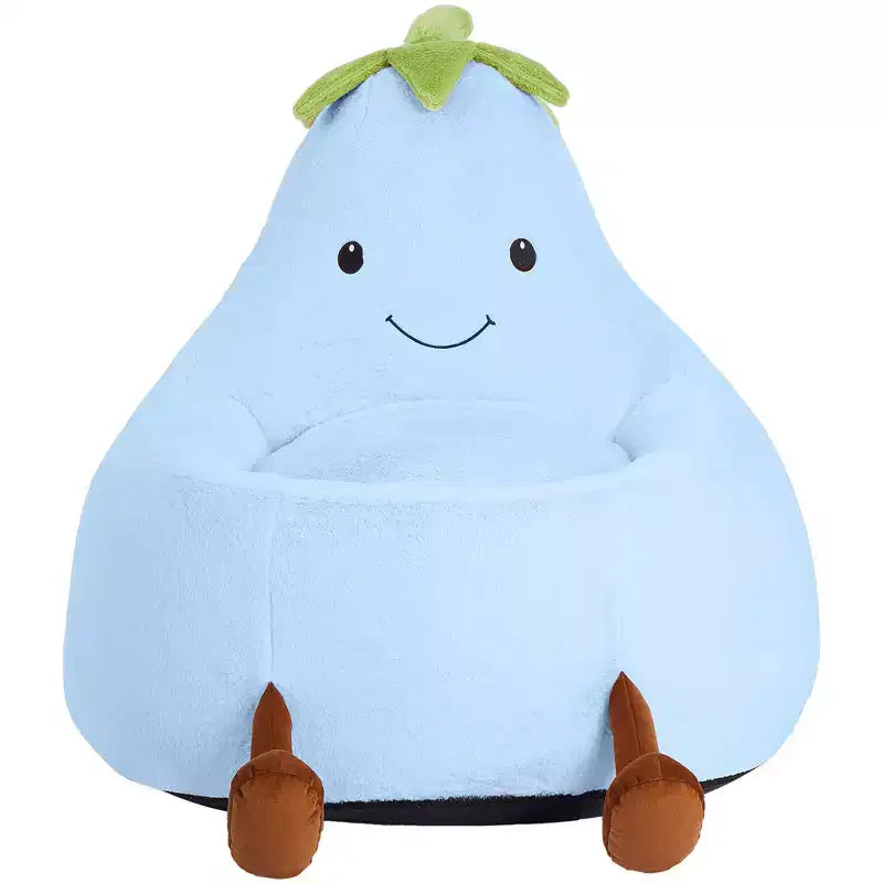Sofá infantil tipo puf con relleno de espuma de alta densidad y forma ergonómica para leer y jugar